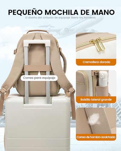 LOVEVOOK Ryanair Cabin Airplane Travel Backpack 40 x 30 x 20, Ryanair Cabin Bag Backpacks Travel Suitcases, Waterproof Bag Travel Backpack Viagem Hand Luggage for 13.3 inch Laptop