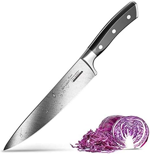 Chef's Knife 8 Inch, Professional Kitchen Knife Razor Sharp Blade, German High Carbon Stainless Steel Cooks Knife with Ergononmic Handle
