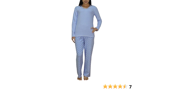 2 Piece Stretch Microfleece Pajama Set 