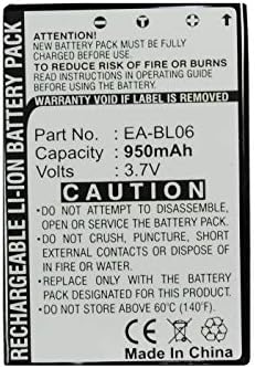 Synergy Digital PDA Battery, Compatible with Sharp Zaurus SL-5500 PDA, (Li-ion, 3.7V, 900mAh) Ultra High Capacity, Replacement for Sharp EA-BL06 Battery