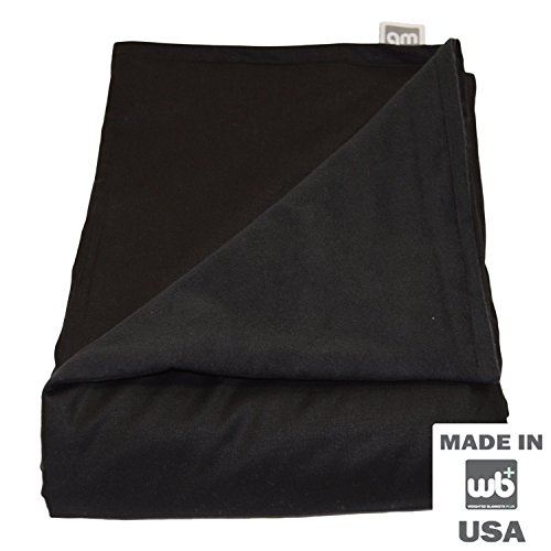 WEIGHTED BLANKETS PLUS LLC CHILD SMALL WEIGHTED BLANKET BLACK