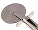 Pizza Cutter, Stainless Steel Pizza Slicer, Sharp Blade, Super Easy Clean, Large Heavy Duty Pizza Wheel. Imperial Kitchen Collection