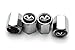 4x Chrome Metal Tyre Tire Valve Stem Caps fit Infiniti all models 947