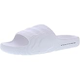adidas Originals ADILETTE 22 SLIDES Men HQ4672 (White/White/BLA), Size 14