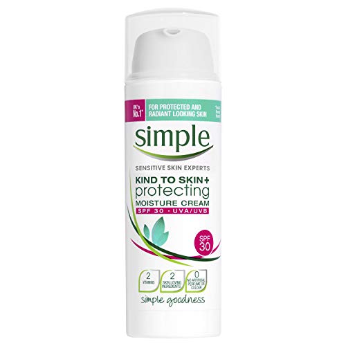 simple kind to skin protecting moisture cream