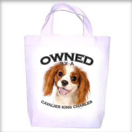Cavalier King Charles BLEN Owned Shopping - Dog Toy - Tote Bag
