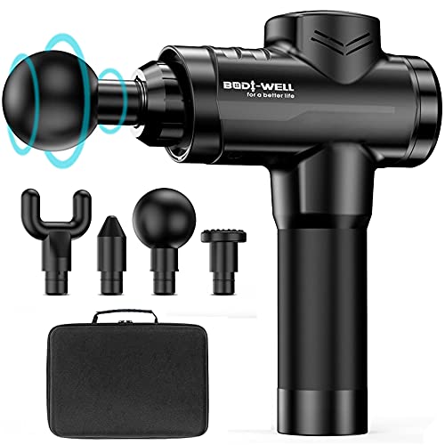 Muscle Massage Gun for Athletes Deep Tissue Back Massager with Heavy