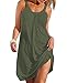Cami-Sunny Women Summer Casual Relaxed Strappy Sleeveless Beach Short Mini Dress Apricot-cotton XL