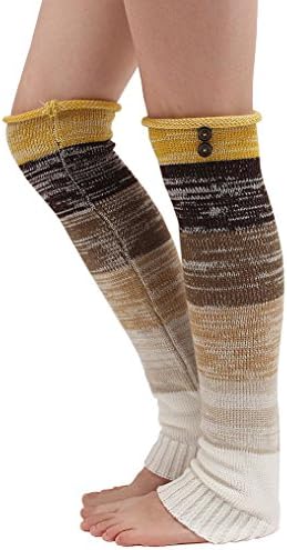 Anlaey Cable Knit Leg Warmers Knitted Crochet Boot Socks for Women