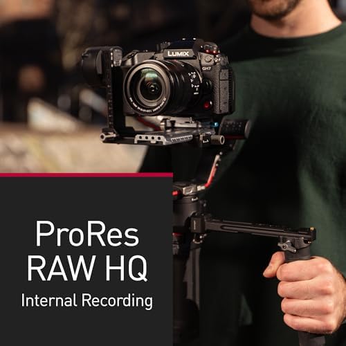 Lumix DC-GH7E Micro Cuatro Tercios Cuerpo Cámara Sin Espejo, 25,2 MP, C4K/4K 4:2:2 60/50p, AF Híbrido Fases, IS Activo, 32 bits, OLED, Negro