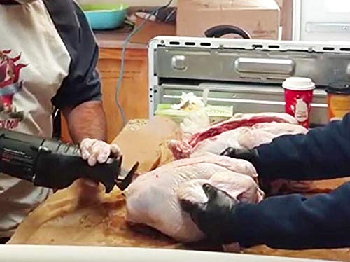 image for MRCGTCE 9 Inch Stainless Steel Sawzall Blade for Meat, Unpainted Stain