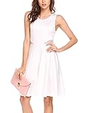 UNibelle Women's Sleeveless Lace Cocktail Party Tank Dress