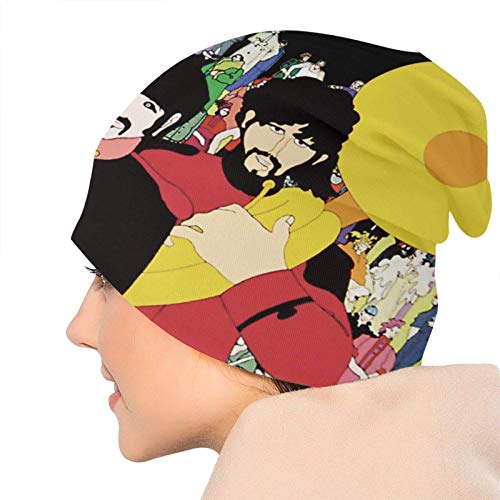 huatongxin Adultes Bonnet en Tricot, Bonnet Beatle Skull Stretch Winter Warm Caps Noir - Les Beatles, Paul McCartney, John Lennon, RIngo Starr, George Harrison huatongxin Adultes Bonnet en Tricot, Bonnet Beatle Skull Stretch Winter Warm Caps Noir – Image 6