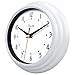 Equity 25011 8 Inch White Basics Quartz Analog Clock