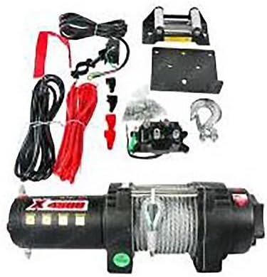 New Universal 4500 LB Winch Set Handlebar or Dash Mount Control