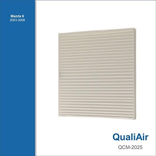 QualiAir QCM-2025, Cabin Air Filter for MAZDA (1Pack)