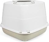 Petface Hooded Corner Cat Litter Tray 56L x 38W x 46H cm with Scoop view 6
