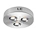 LE® Brightest LED Under Cabinet Lighting, Puck Lights, 12VDC, 25W Halogen Replacement, 240lm, Warm White, Under Cabinet Lighting