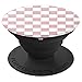 Checkerboard Pink and White | Check Pattern / Checkered PopSockets PopGrip: Swappable Grip for Phones & Tablets PopSockets Adhesive PopGrip