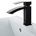 VIGO Satro 7'' H Single Handle Single-Hole Bathroom Faucet in Matte Black-VG01015MB