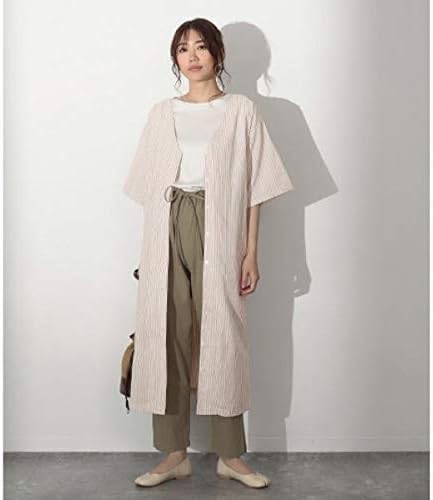 Amazon アウリィ Auli 2wayストライプワンピース Beg F ワンピース チュニック 通販