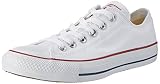 Converse Chuck Taylor All Star Core Ox, Zapatillas de lona, Unisex, Blanco (Optical White), 38
