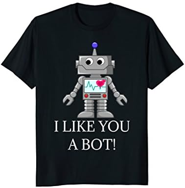 Robot Valentine's Day T-Shirt For Engineers Young &amp; Small