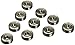 One Hundred (100) 608ZZ 8x22x7 Shielded Greased Miniature Ball Bearings
