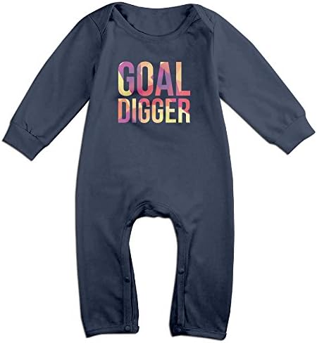 Goal Digger Long Sleeve Baby Onesies Boys Girls Baby Bodysuits Fashion Best For Newborn Baby Darling