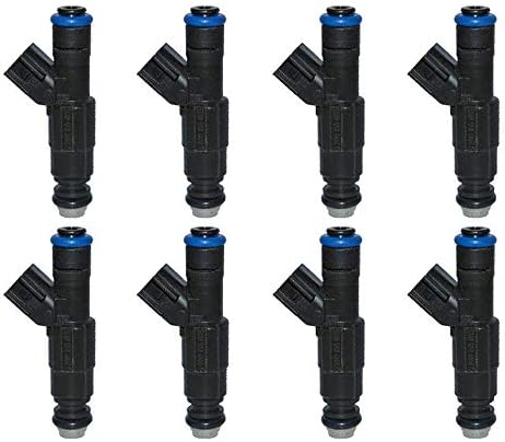 LvMyShe Fuel Injector Nozzles For 1995-2003 Ford Mustang Convertible 4.6L, 0280155865 XR3E-C5B, Set Of 8