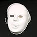 Skeleteen White Full Face Masks - Create Your Own Mask for Party Activity Or Halloween Masquerade - 24 Pack