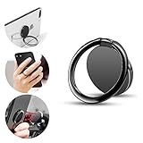 Phone Finger Ring Holder, ICEYA Finger Ring Holder 360°Rotation and 180°Flip Magnetic Phone Ring Compatible Most of Smartphones