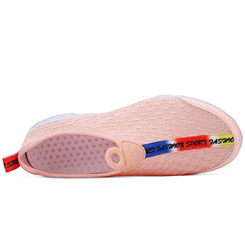 Womens and Mens Water Shoes Summer Sneaker Outdoor Slip on Mesh Swim Shoes for Beach Swim Surf Yoga Exercise