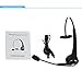 Bluetooth Headset with Mic,Willful M068 Wireless Headset Hands Free Phone Headset Noise Cancelling Headphones Over Head Multipoint for iPhone Android Office Driving Truck Driver Call Center