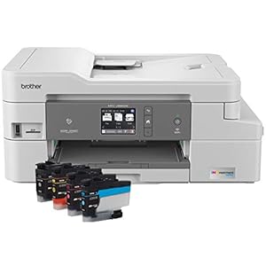 Brother MFC-J995DW INKvestmentTank Color Inkjet All-in-One Printer with Mobile Device and Duplex Printing, Up To 1-Year…