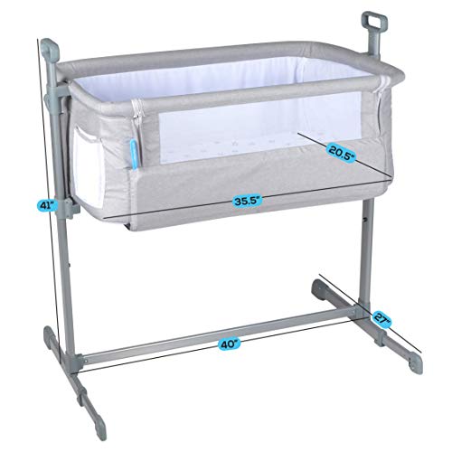 Milliard Bedside Side Sleeper/Portable Infant Crib on Galleon