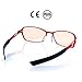 Arozzi Visione VX-500 Computer gaming glasses – Anti-glare, UV and Blue light protection, Eye strain relief, Comfortable gaming, Redthumb 3