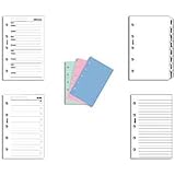 Filofax Mini Ruled Notepaper - White