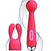 SVAKOM Mini Emma Sex Toys G-spot Vibrators , Powerful Clitoral Stimulators Dildos Wand Massagers for Women - Beginner's Vibe,Adult Products(Plum Red)