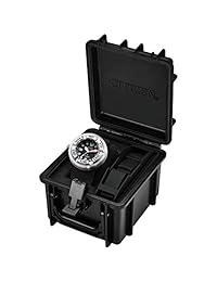 Citizen Reloj deportivo negro de buzo profesional para hombre Eco-Drive BJ8050-08E