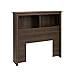 Prepac Twin Bookcase Headboard, Espresso