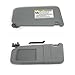 koxuyim # 74320-06780-B0/74320-33B81-B0 Fit Toyota Camry - Gray, Sun Visor Mirror Left Driver Side Replacement Part for 07-11 Toyota Camry(NO Sunroof) Without Light