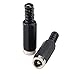 FolioGadgets 5.5mm x 2.5mm Female DC Power Socket Jack Solder Connector Adapter - 10 Pack