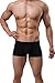 Men's Silky Boxer Briefs Short Leg Underwear Pack Health to Wear, 4pack-a01, Large