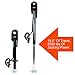 Horn 3500 LBS Electric Trailer Tongue Jack - Sealed All-Weather Housing - Pre-Wired 7 Pin Connector