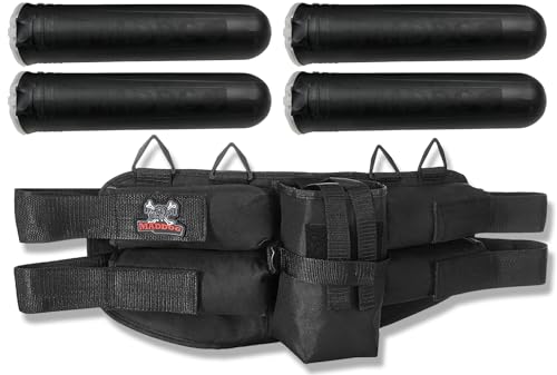 Maddog 4+1 Paintball Harness Pod Pack Belt