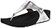 FitFlop Women's The Skinny Flip Flop, Silver, 7 M US