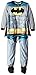Batman Big Boys' Batman Micro Fleece Blanket Sleeper Cape Set