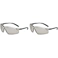 Uvex by Honeywell A704 Series Safety Eyewear Indoor/Outdoor Lens with Anti-Scratch Hardcoat (Pack of 2)
