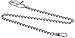 Charles-Hubert, Paris 3547-AW Brass Pocket Watch Chains